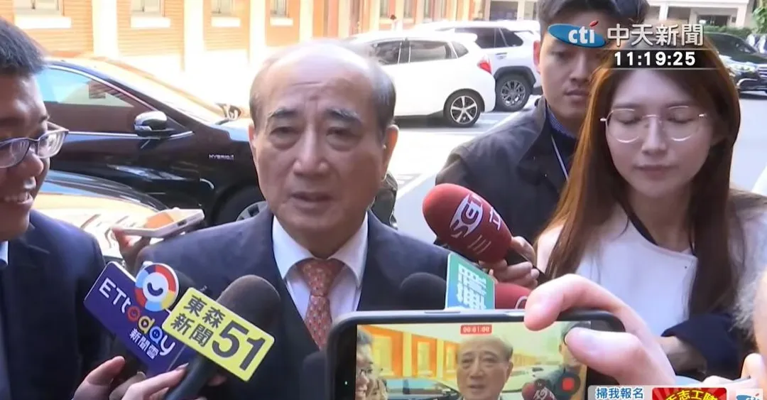 前立法院長王金平。（中天新聞）