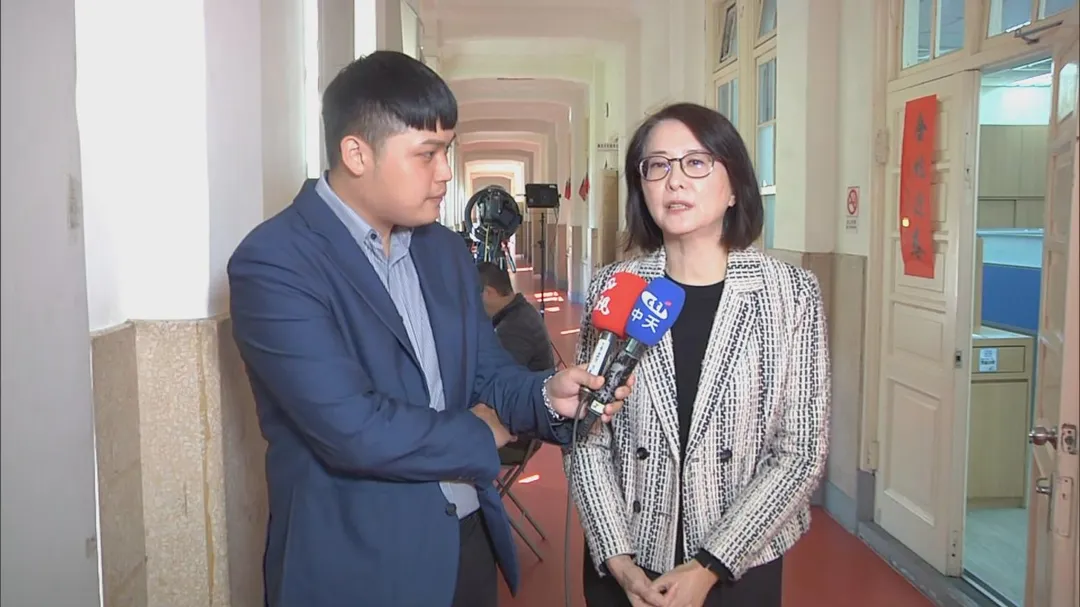 國民黨立委王鴻薇。（圖／中天新聞）