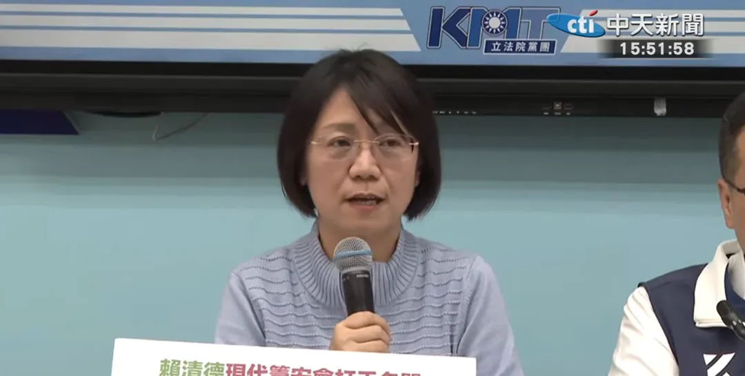 翁曉玲。（圖／中天新聞）