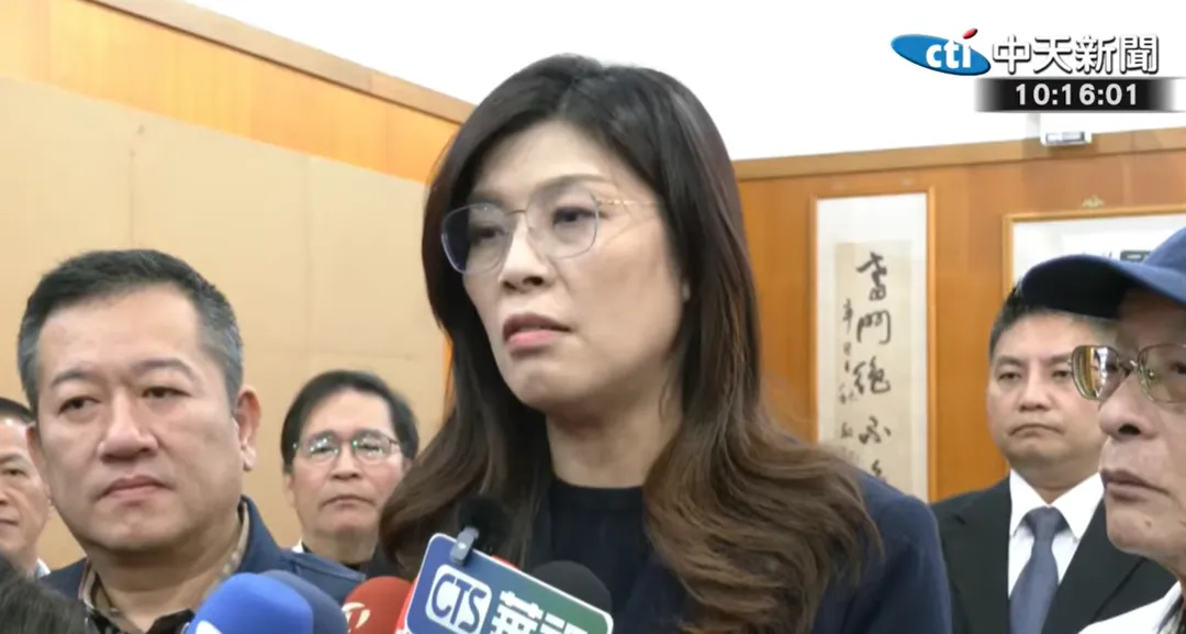 國民黨主席鄭麗文。（圖／中天新聞）