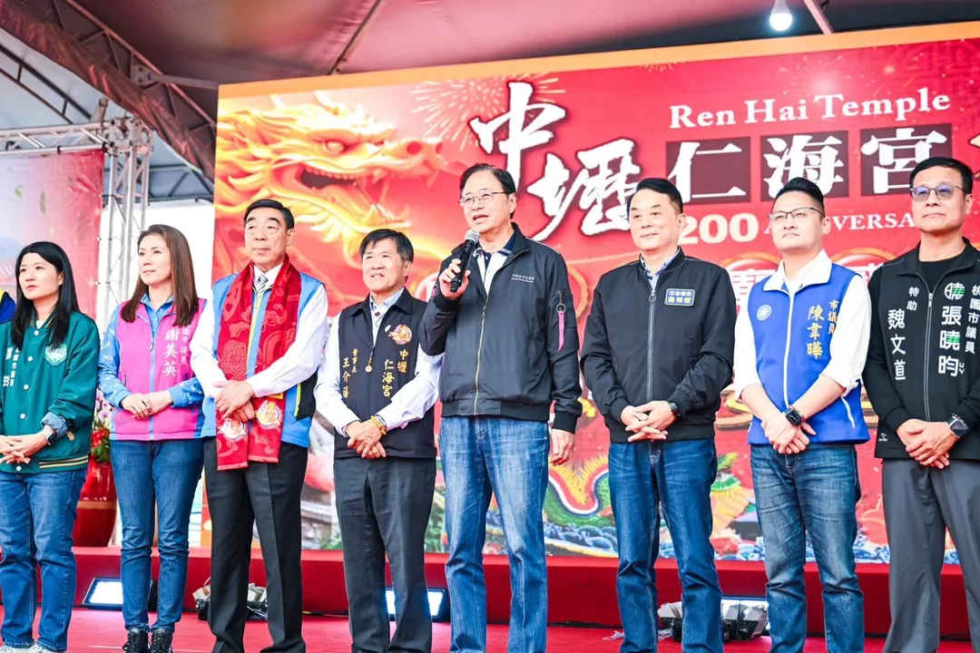 桃園市長張善政的對手呼之欲出。（桃園市政府提供）