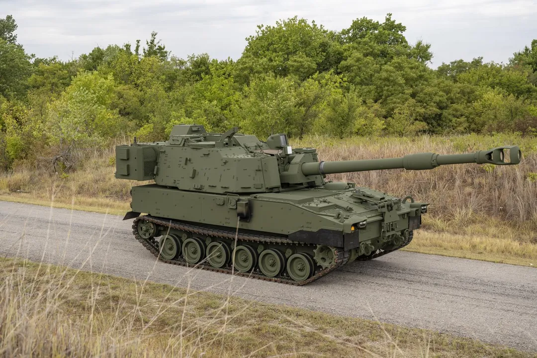 M109A7自走砲。(資料照/BAE)