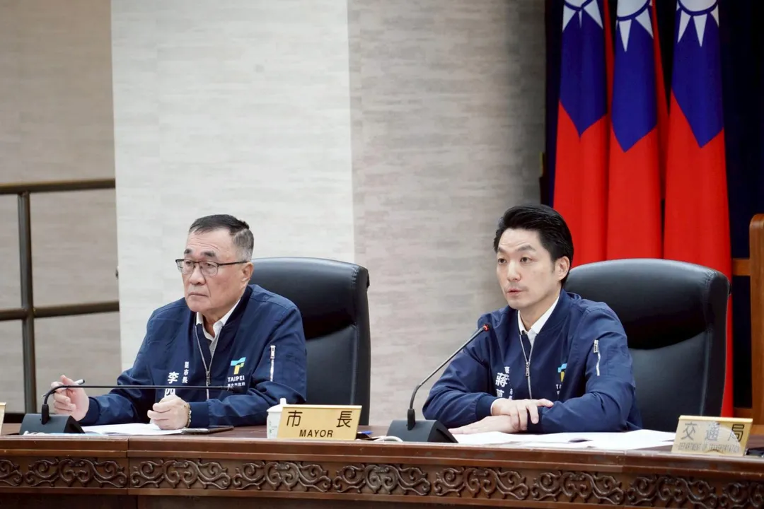 台北市長蔣萬安（右）、副市長李四川。（圖／台北市府）