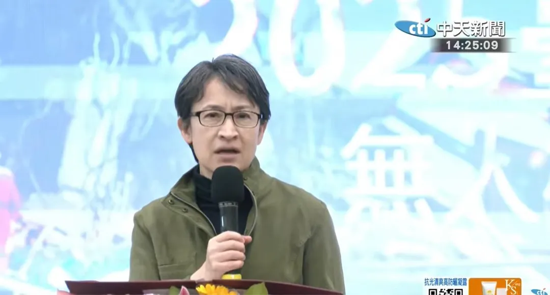 副總統蕭美琴26日前往台南視察無人機防救災成果。（圖／中天新聞）