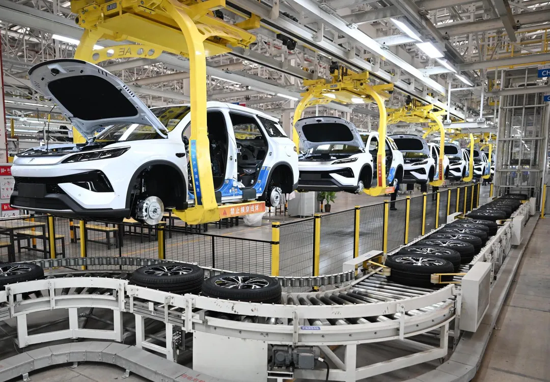 大陸11月規模以上工業企業利潤年減13.1%，為近6個月最大跌幅。（示意圖／《新華社》）