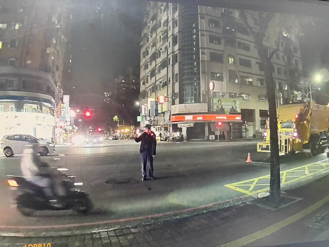 車禍現場。（圖／警方提供）