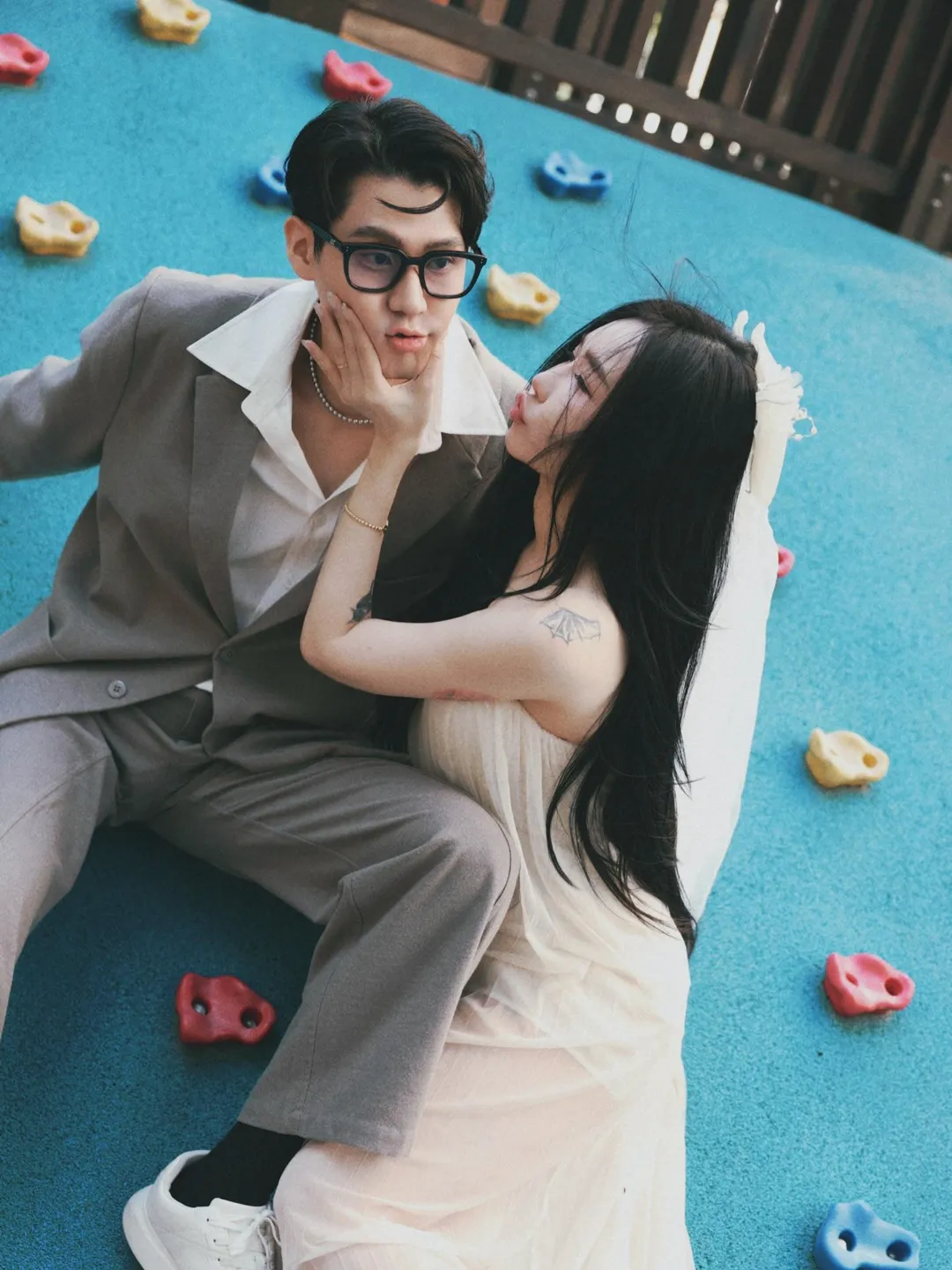 許允樂和李玉璽近期宣布結婚喜訊,小倆口婚後相當甜蜜。(圖/翻攝IG byleway)