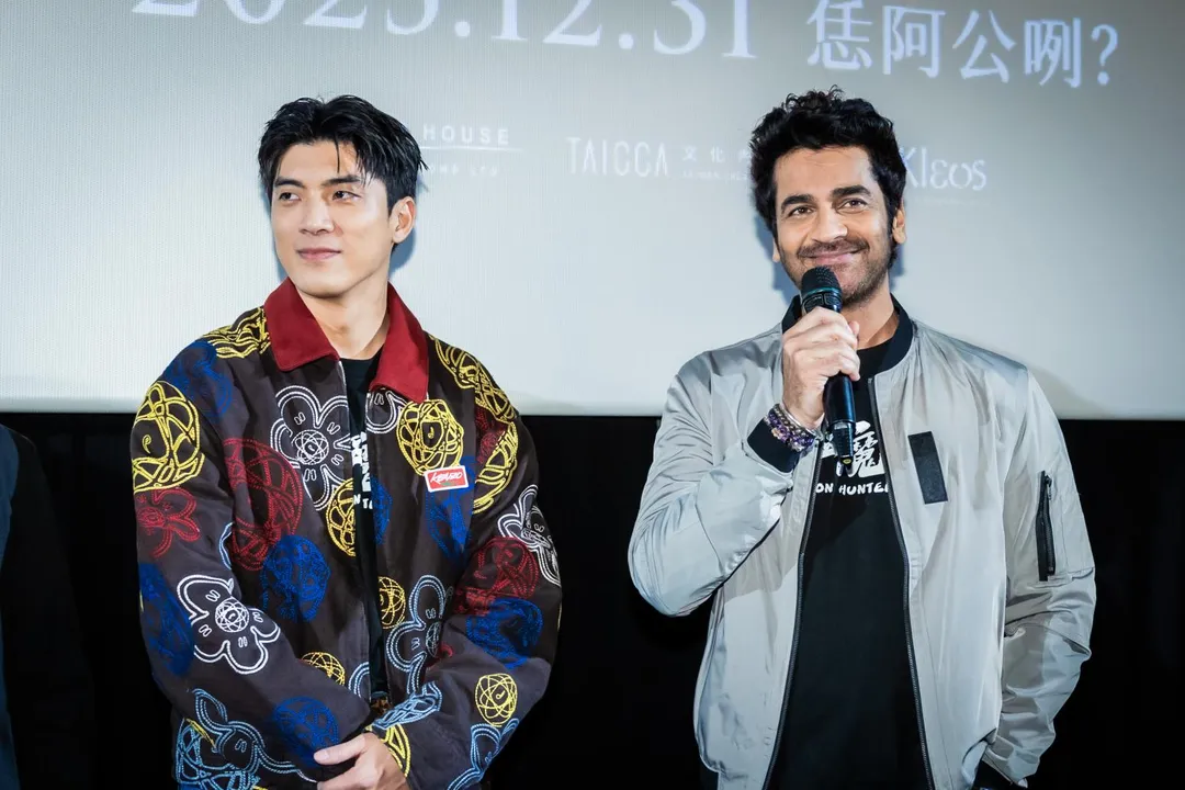 林哲脫下偶像包袱,在片中獻上難得的無厘頭搞笑演出。(圖/光盛影業 提供)
