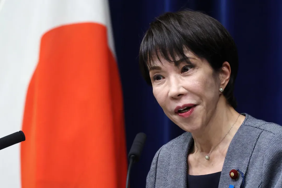 日本首相高市早苗。(圖/美聯社)