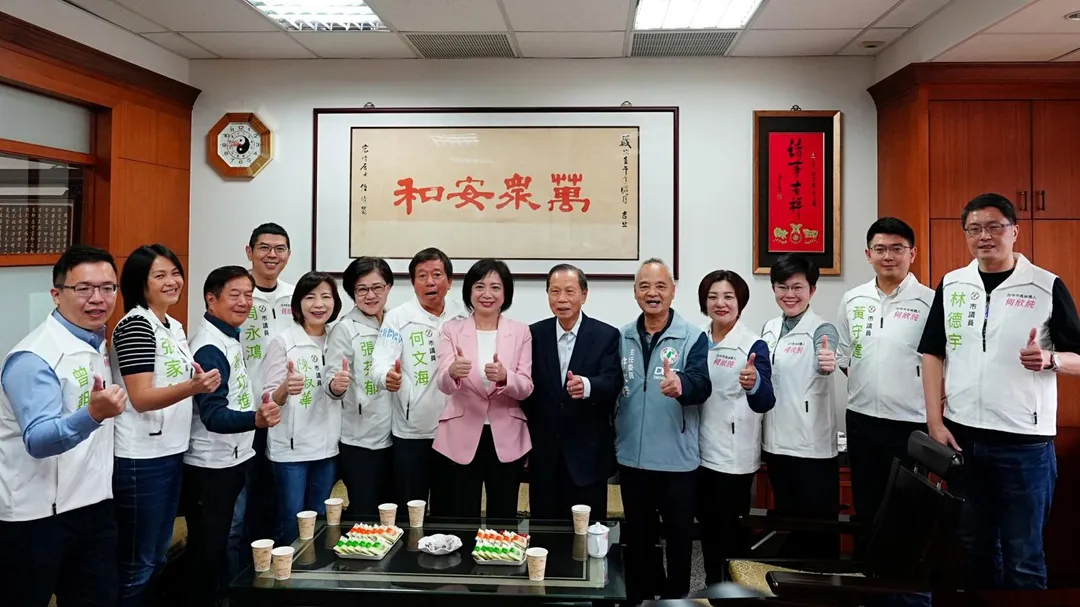 何欣純29日成立市政辦公室。（圖／翻攝何欣純臉書）