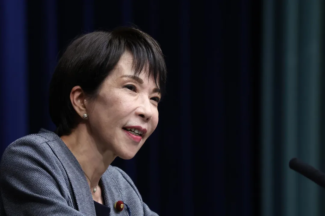 日本首相高市早苗。(圖/美聯社)