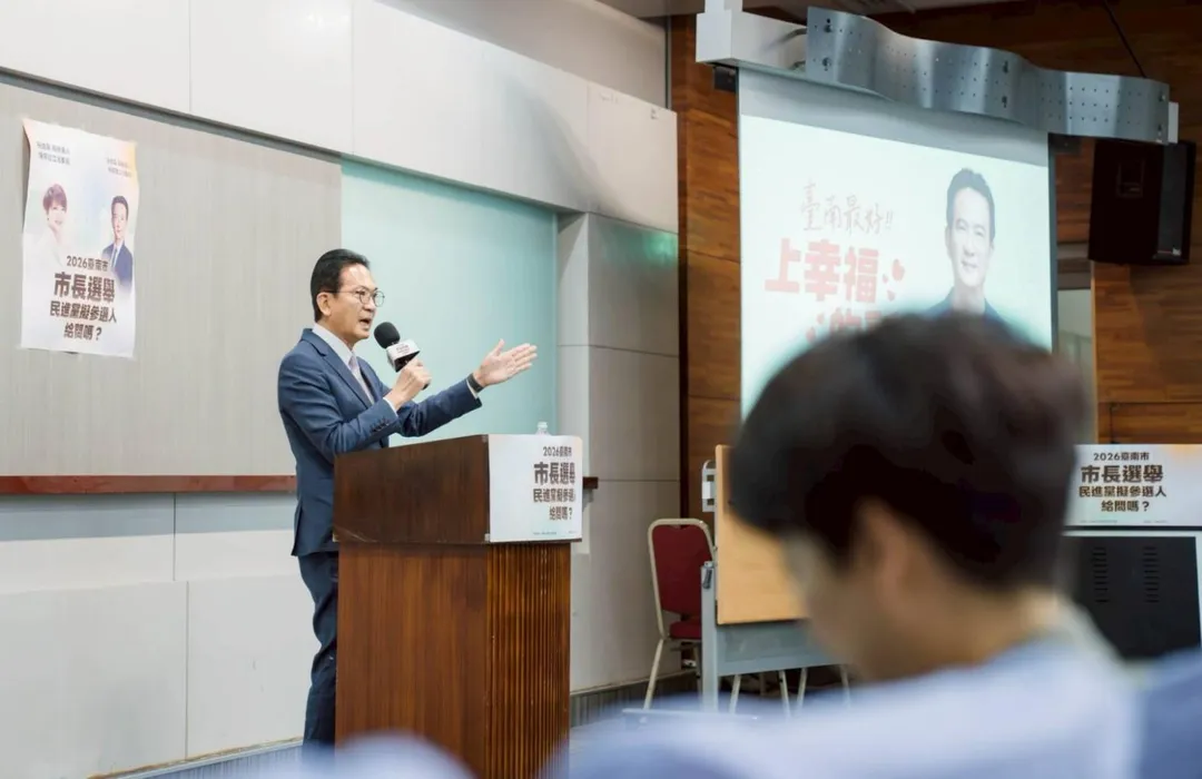 台南市長參選人林俊憲。（圖／林俊憲）