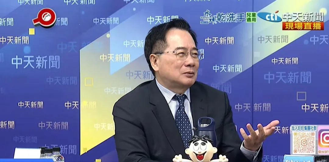 前立委蔡正元。(圖/中天新聞)