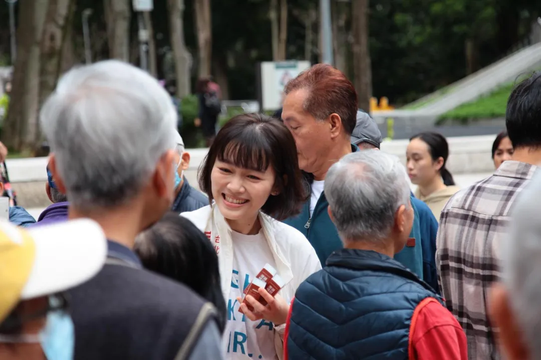 吳欣岱表示已請辭台灣基進秘書長,未來將投入2026台北市港湖區議員選戰(攝自吳欣岱臉書)
