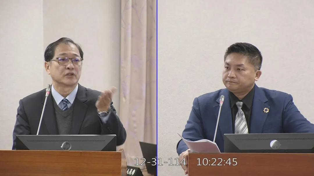 法務部長鄭銘謙、立委吳宗憲。（圖／國會頻道）