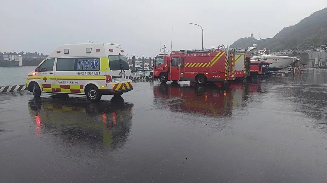 警消目前全力搜救中。（圖／民眾提供）