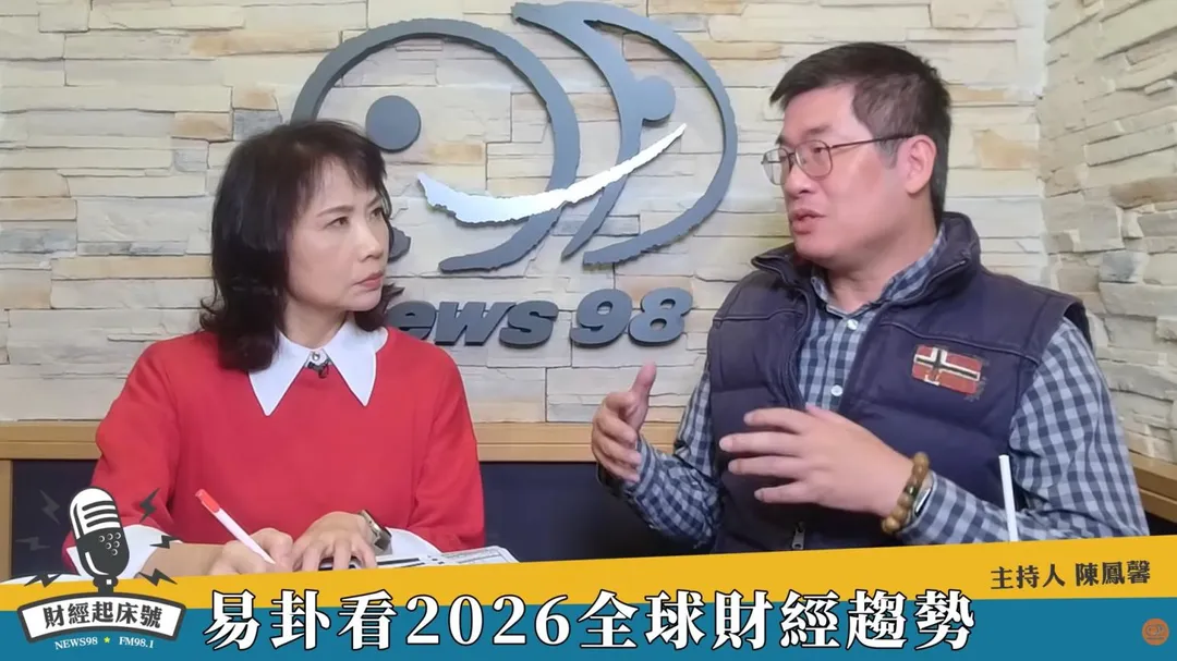 李咸陽老師(圖右)。(圖/截自財經起床號YT)