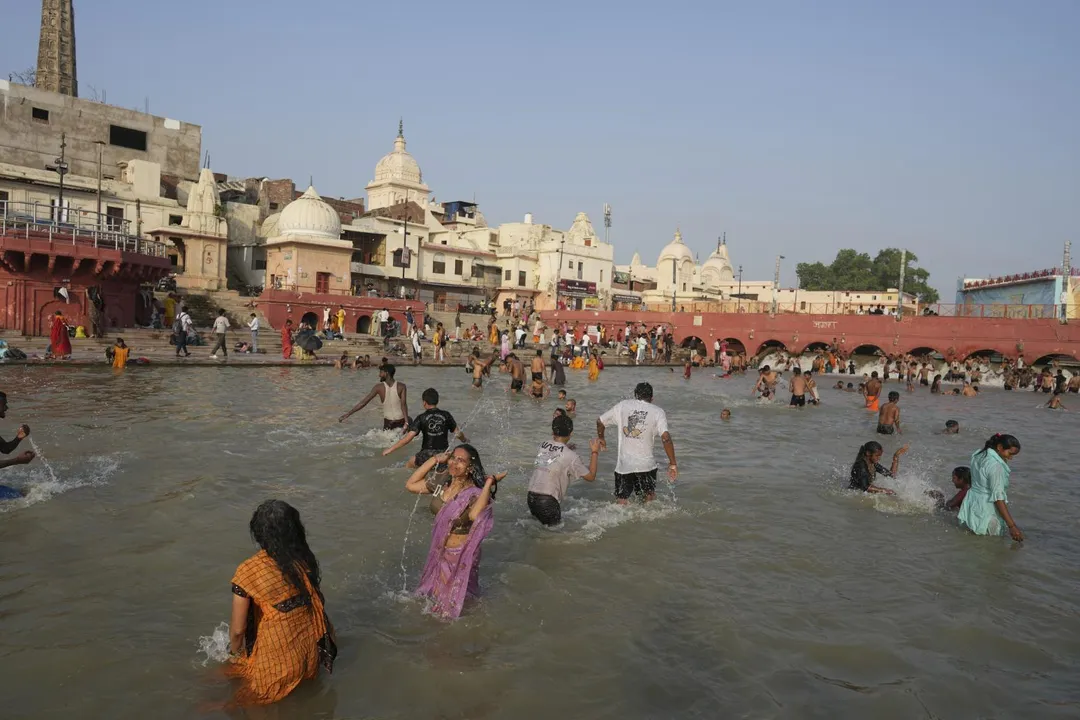 印度恆河是當地宗教聖地。(資料照/《美聯社》)