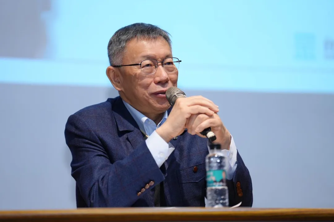 前台灣民眾黨主席柯文哲。(圖/民眾黨)