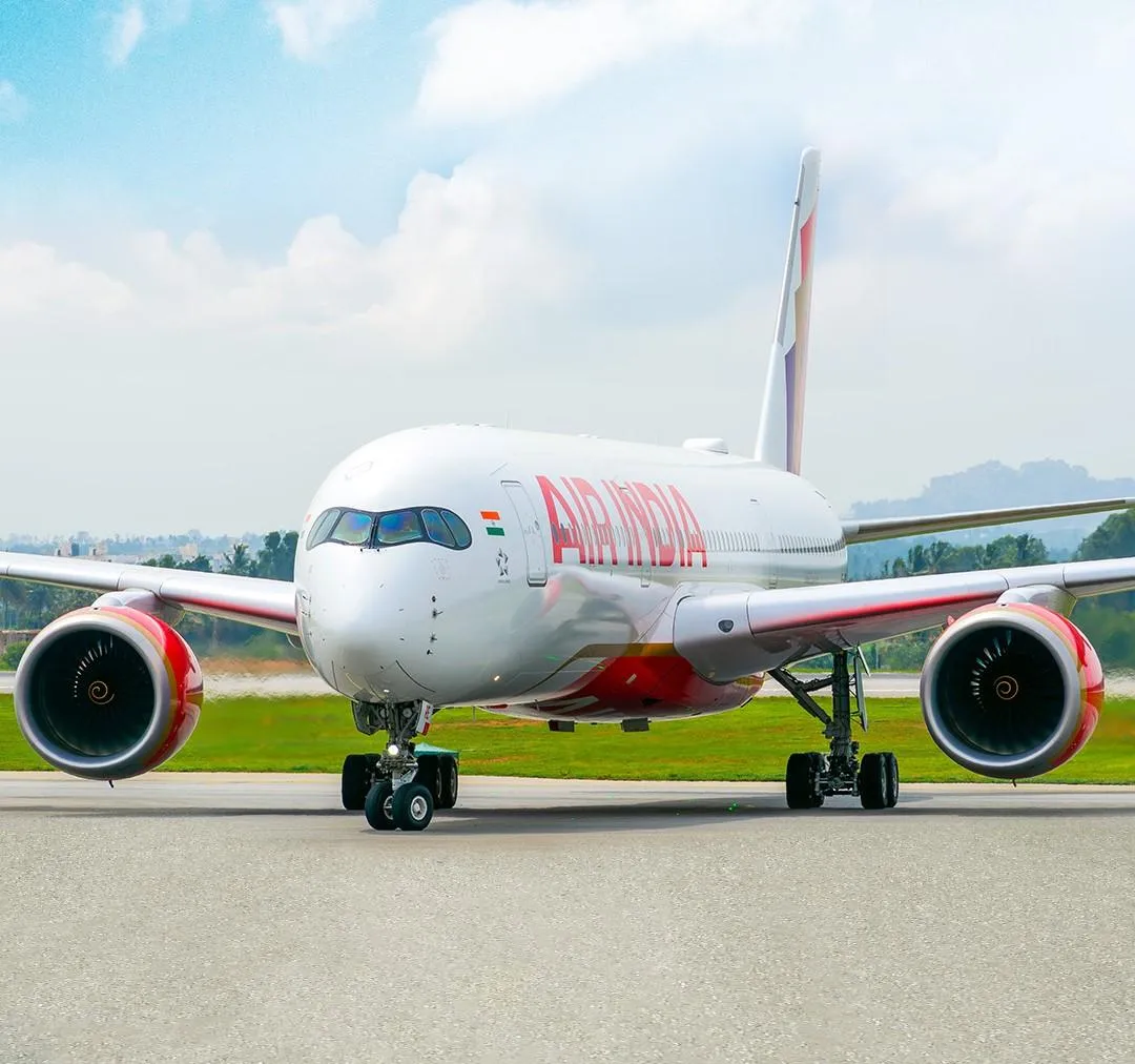 圖為印航客機。(示意圖/翻攝「Air India」臉書)