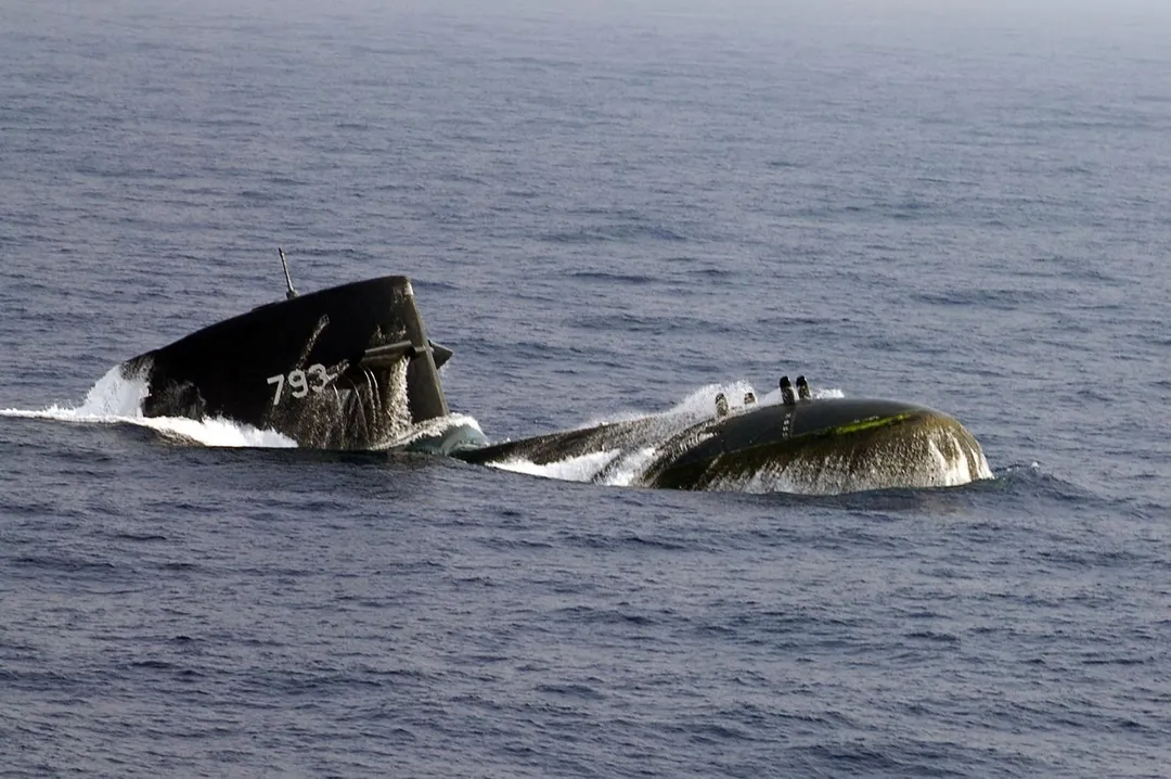 趙建國曾任海龍號潛艦艦長。(圖/截自海軍臉書)