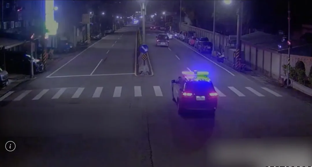 張男毒駕又不斷交通違規。（圖／警方提供）