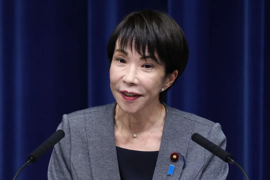 高市早苗研議1月解散眾院。（圖／美聯社）