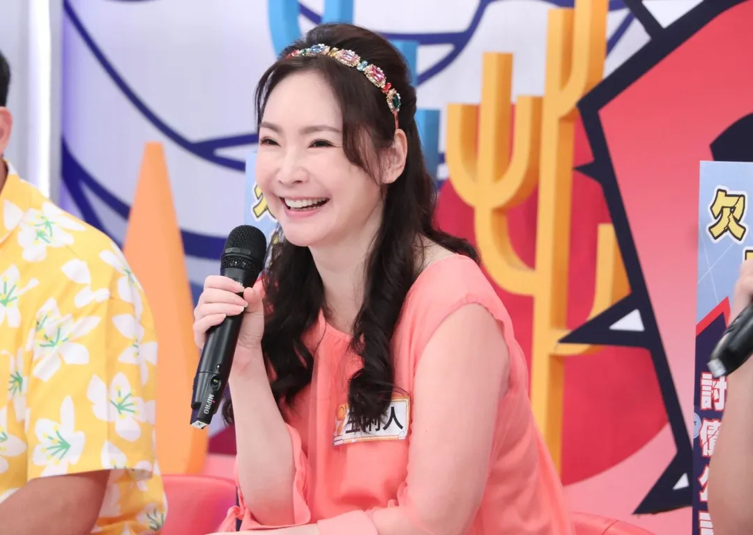49歲女星王俐人近日遭週刊爆出，已在數月前與小7歲的演員老公林琮軒辦妥離婚手續。（圖／中天綜合台提供）