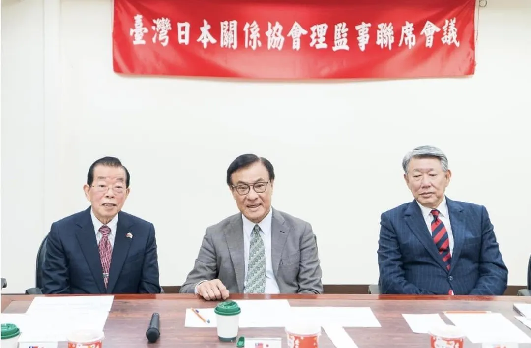 謝長廷出任台灣日本官昔協會會長。（圖／翻攝謝長廷臉書）