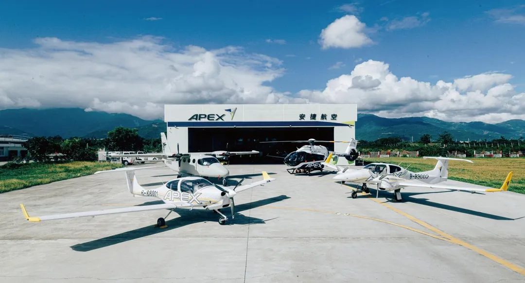 安捷航空加入搜索行列。(圖/翻攝自臉書安捷航空 Apex Aviation)