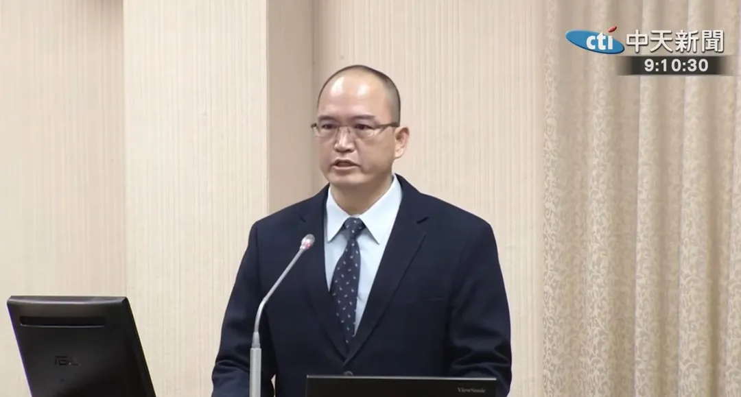 作計室次長連志威報告大陸演習細節。(圖/中天新聞)
