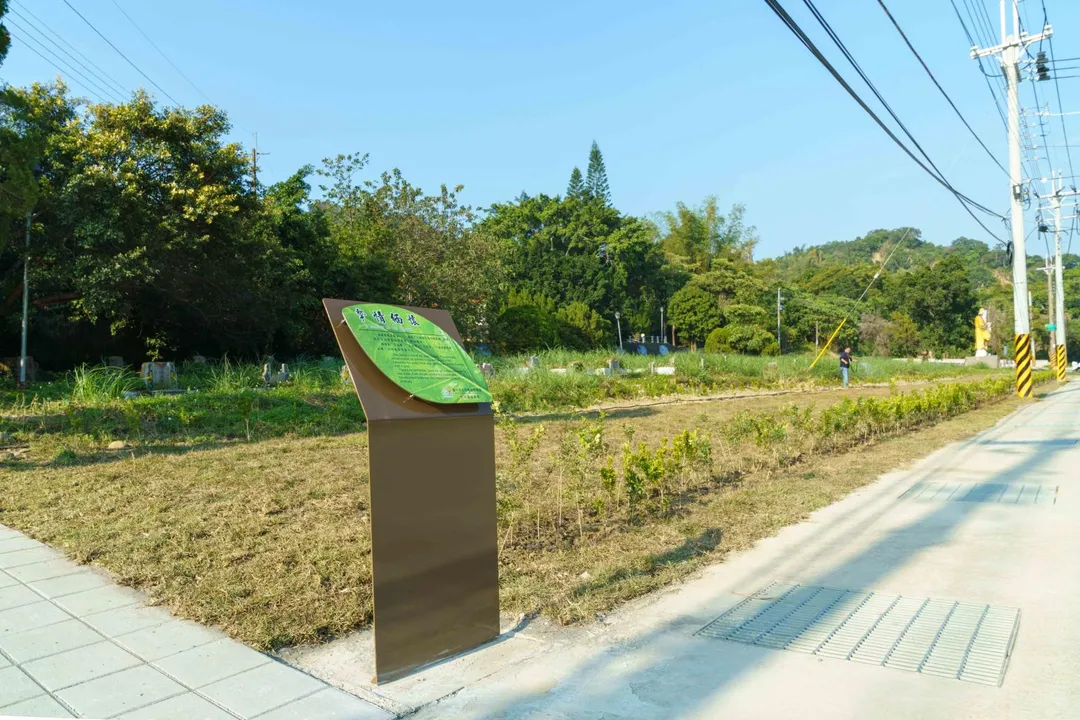 太平樹葬園區去年1月啟用-透過循環葬方式讓逝者入土為安。（圖／台中市生命禮儀管理處提供）