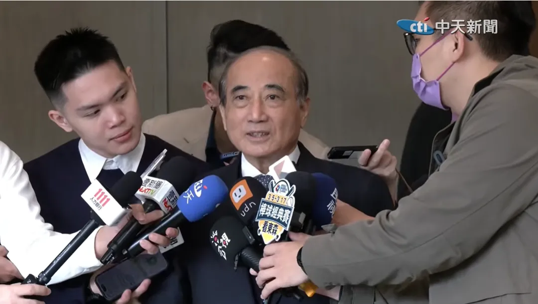 前立法院長王金平。(圖/中天新聞)