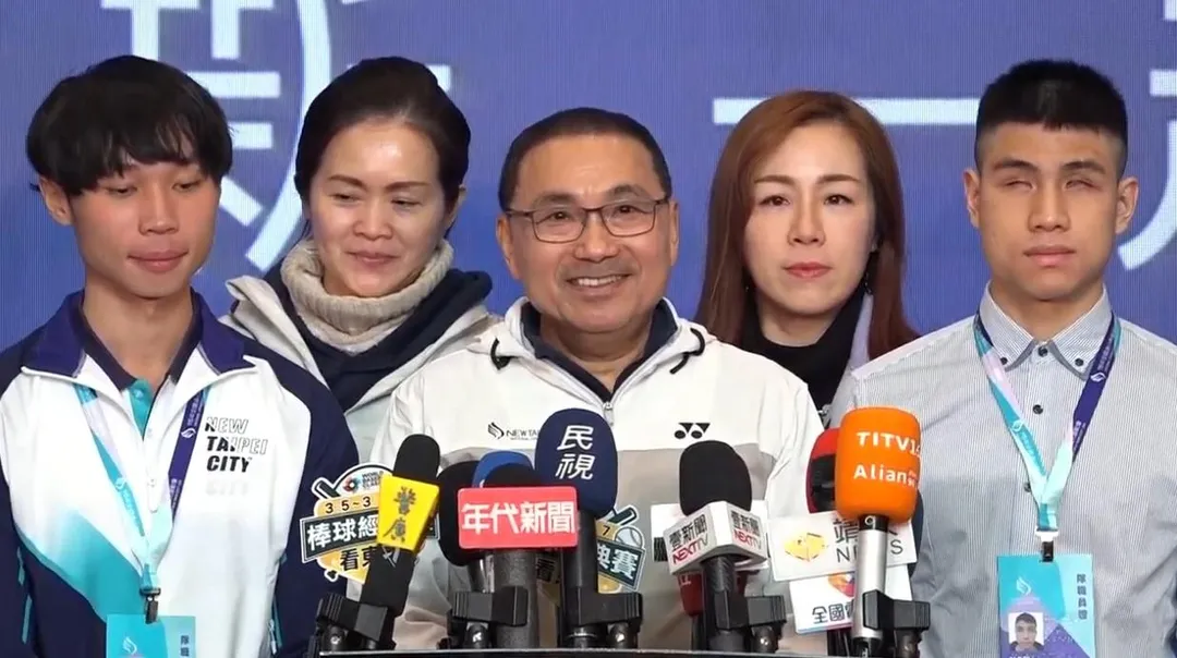 新北市長侯友宜9日受訪作出回應。（新北市政府提供）