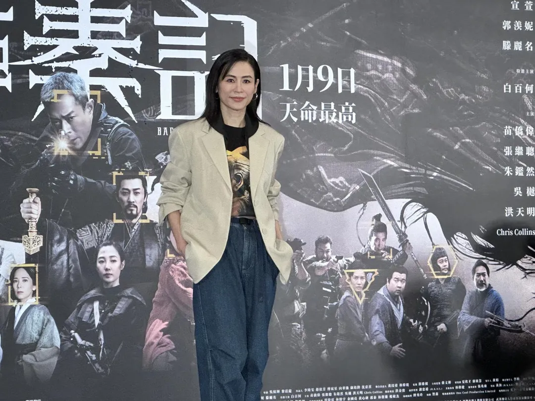 宣萱透露，其實古天樂私下個性很皮、很幽默。（圖／記者 伍映澄 攝）