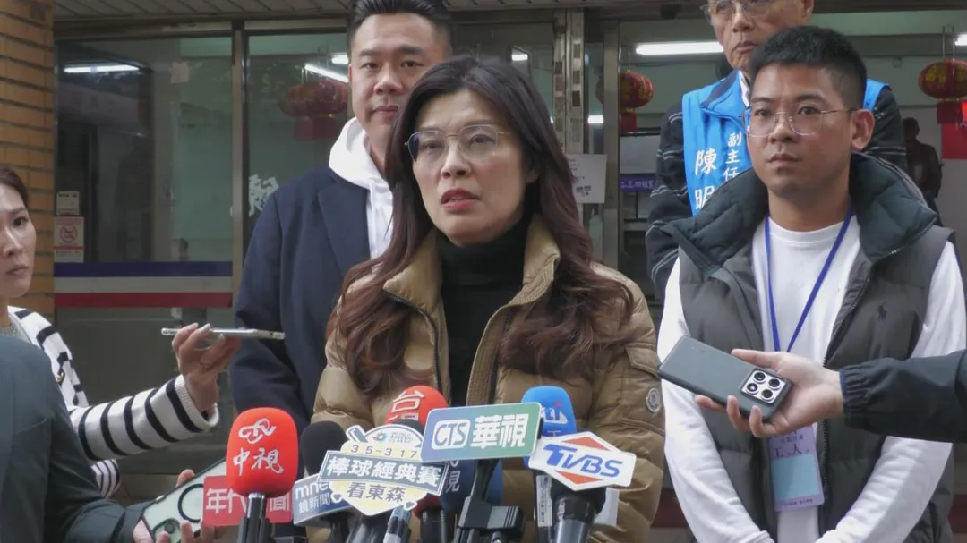 鄭麗文表示16日會協調兩位有意台中市長提名的人選。（圖／中天新聞）