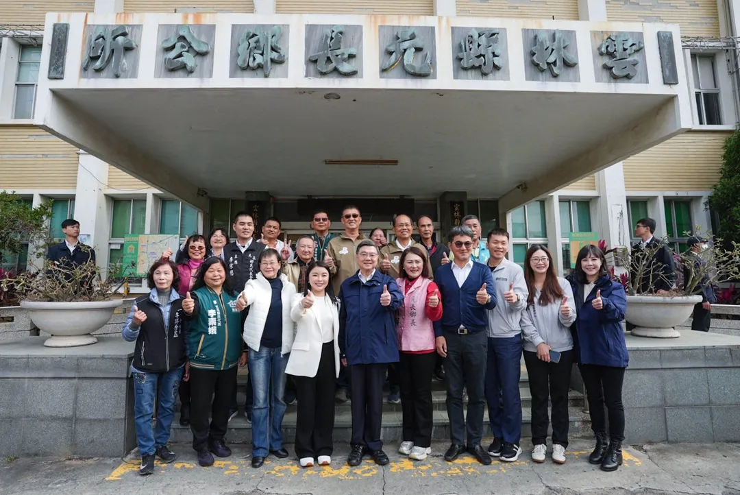 行政院長卓榮泰今到雲林縣視察。（圖／翻攝卓榮泰臉書）