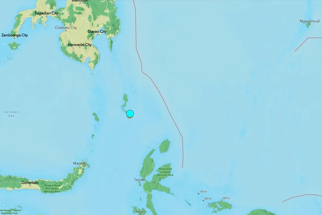 印尼發生規模7.1地震。（圖／翻攝USGS）