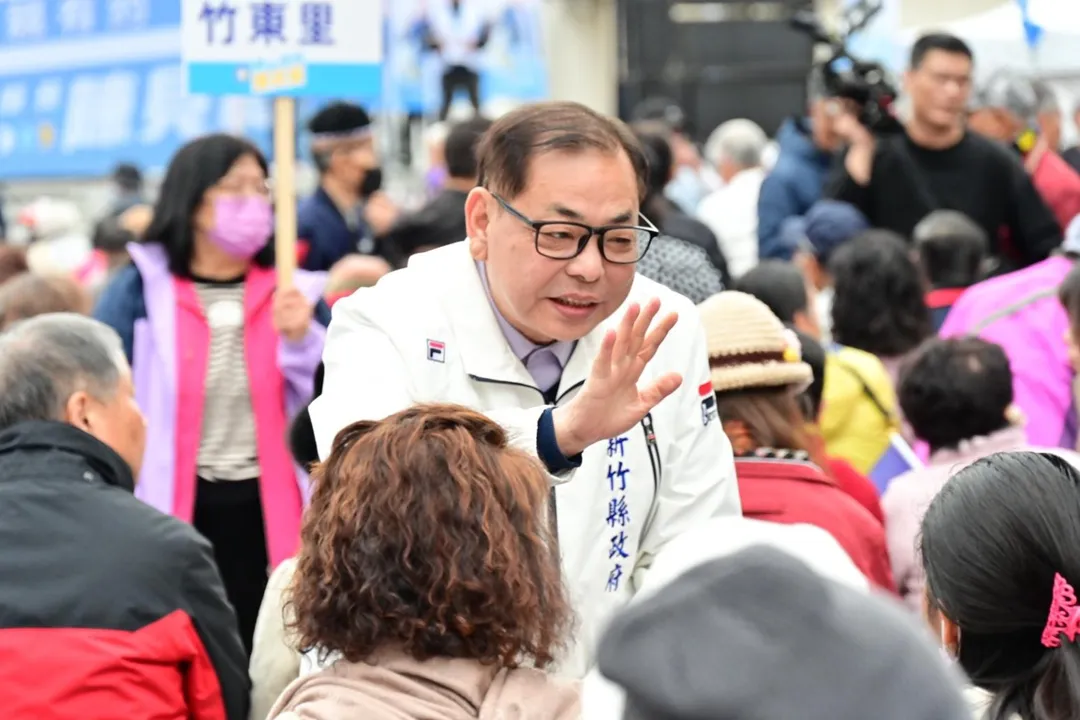 新竹縣副縣長陳見賢。（中天新聞）