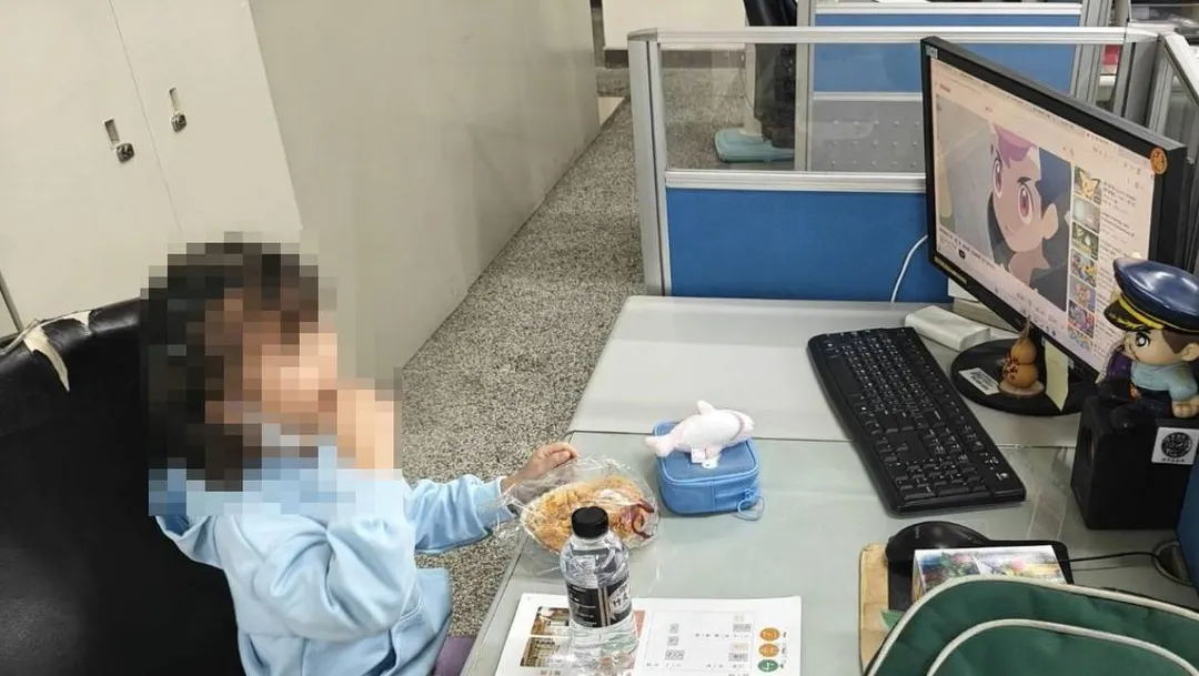 6歲女童機警報案。(圖/警方提供)