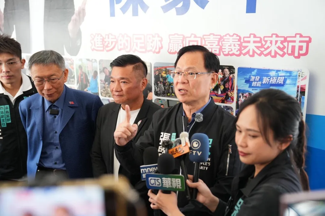 張啓楷透露和國民黨討論到嘉義縣長選舉，且目前已有2個不錯的人選。（圖／張啓楷提供）