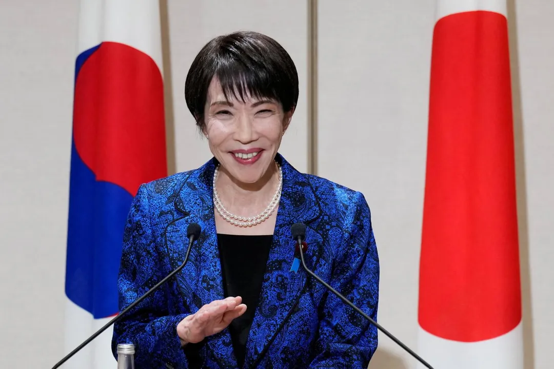 日本首相高市早苗。（圖／路透社）
