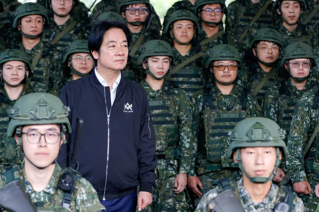 賴清德直言齊頭式為軍人加薪不利軍中領導。（圖／總統府）