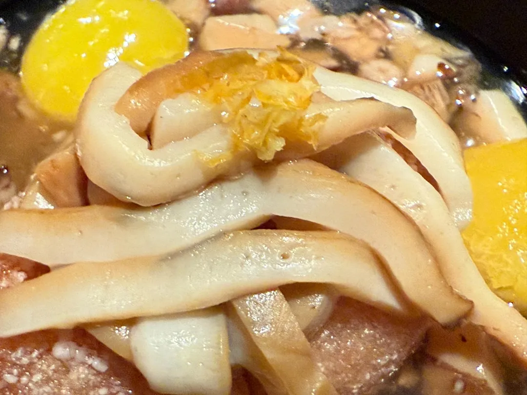 極品廣島黑鮑魚。(圖/黃宏輝提供)