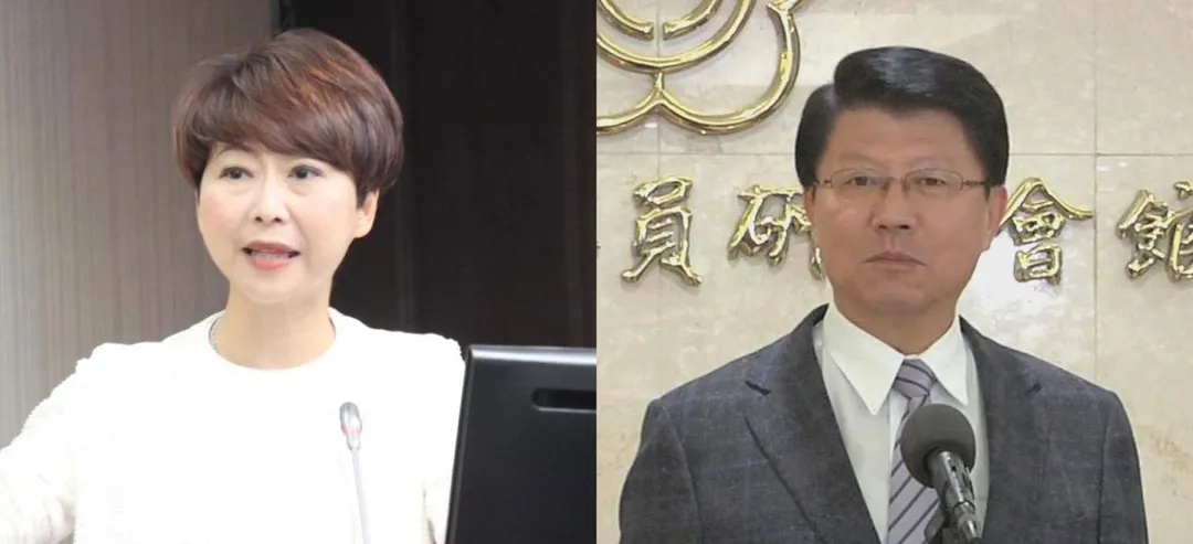 陳亭妃、謝龍介。(合成圖/資料照)