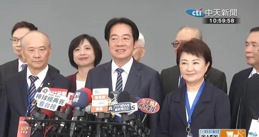 賴清德總統先前利用視察地方的機會，高興的宣布搶先完成關稅談判，準備洽簽台美經貿協定。（資料照／中天新聞）