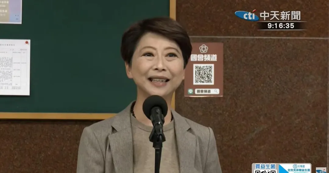 民進黨立委陳亭妃。（圖／中天新聞）