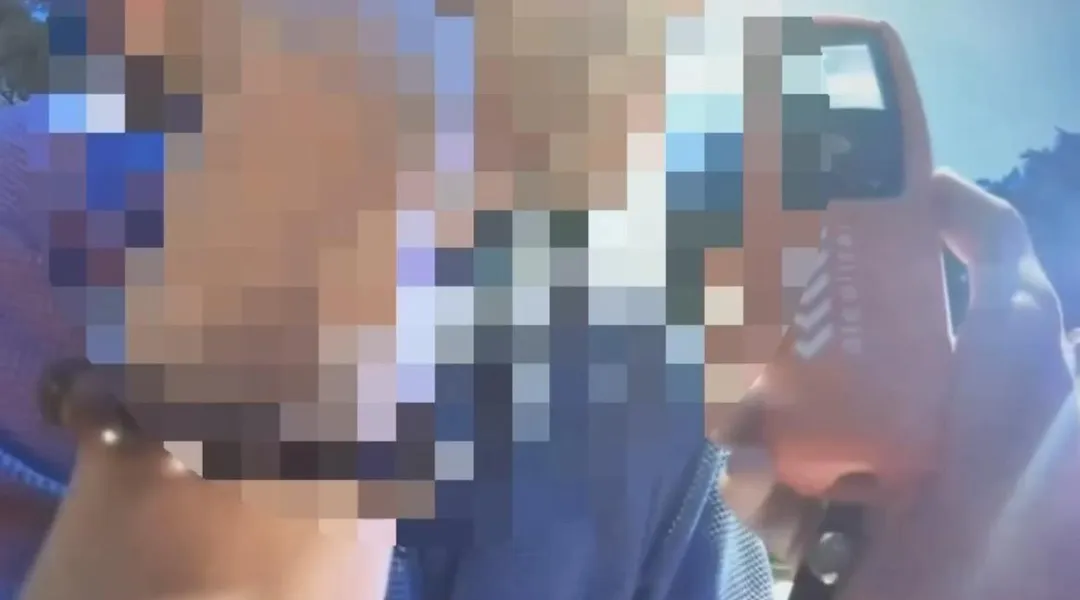 男子酒駕酒測值超標。（圖／翻攝畫面）