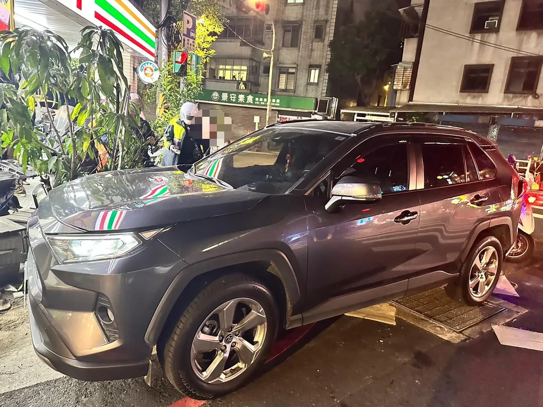 車禍現場。(圖/警方提供)