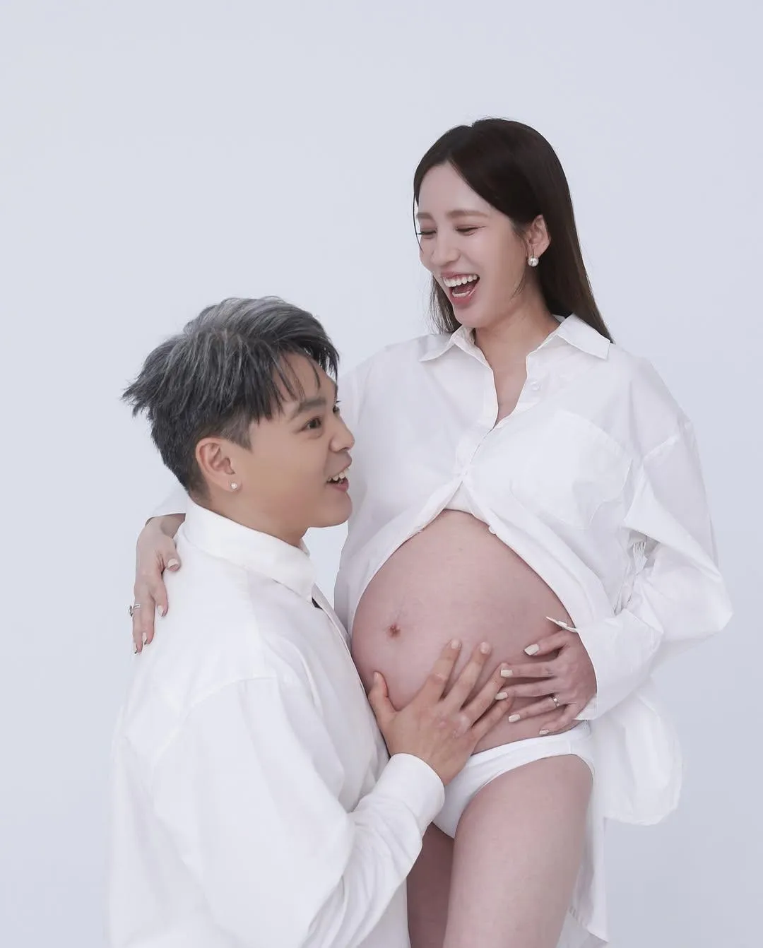 愛雅懷胎8個月,不時在社群分享生活。(圖/翻攝自愛雅IG)